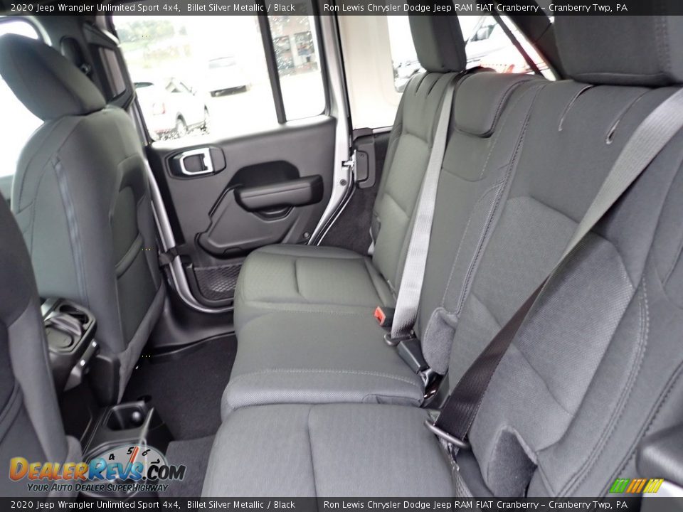 2020 Jeep Wrangler Unlimited Sport 4x4 Billet Silver Metallic / Black Photo #12
