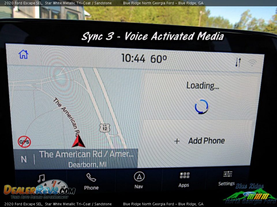 2020 Ford Escape SEL Star White Metallic Tri-Coat / Sandstone Photo #20