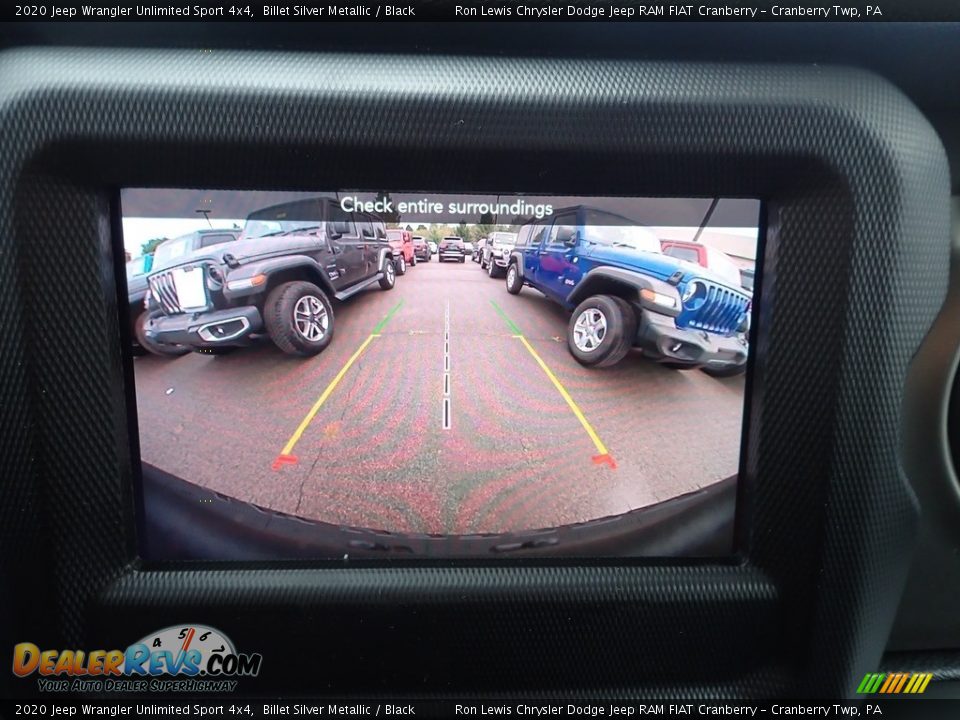 2020 Jeep Wrangler Unlimited Sport 4x4 Billet Silver Metallic / Black Photo #18