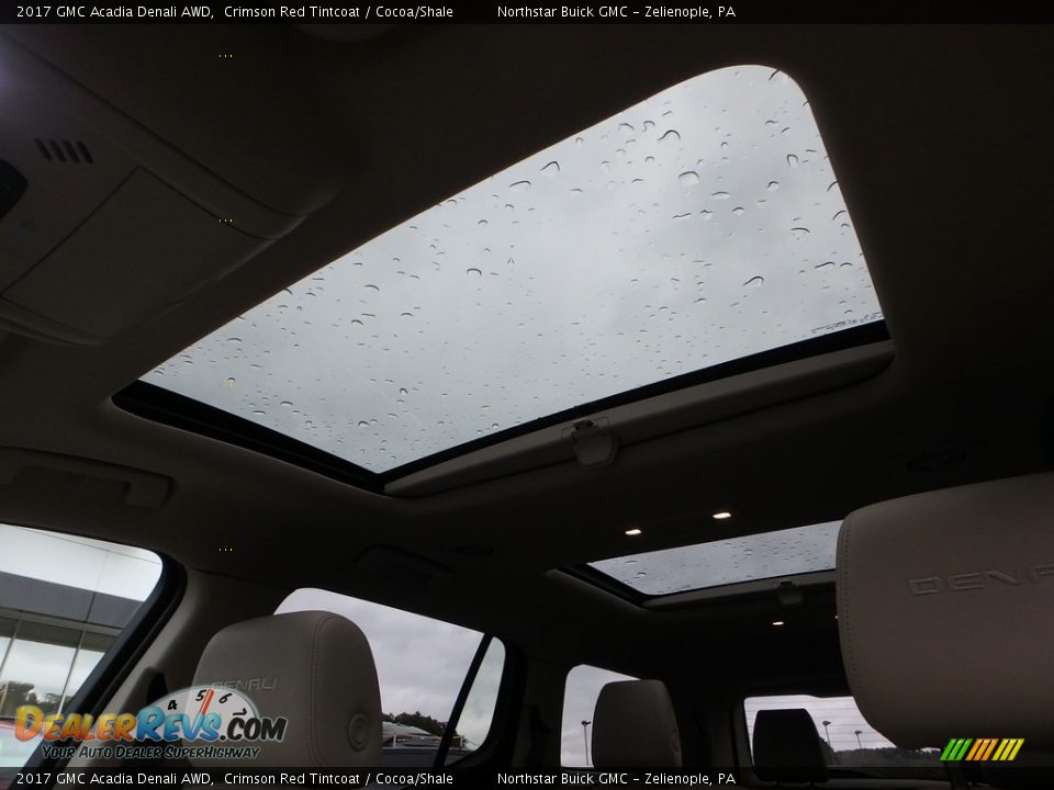2017 GMC Acadia Denali AWD Crimson Red Tintcoat / Cocoa/Shale Photo #17