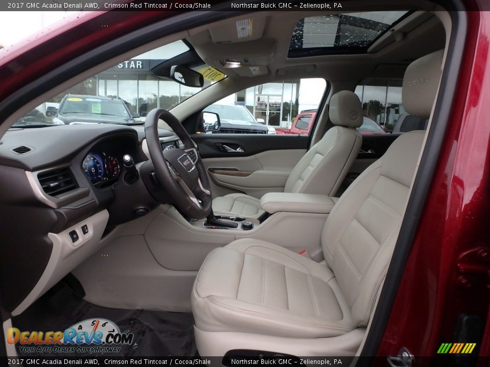 2017 GMC Acadia Denali AWD Crimson Red Tintcoat / Cocoa/Shale Photo #18
