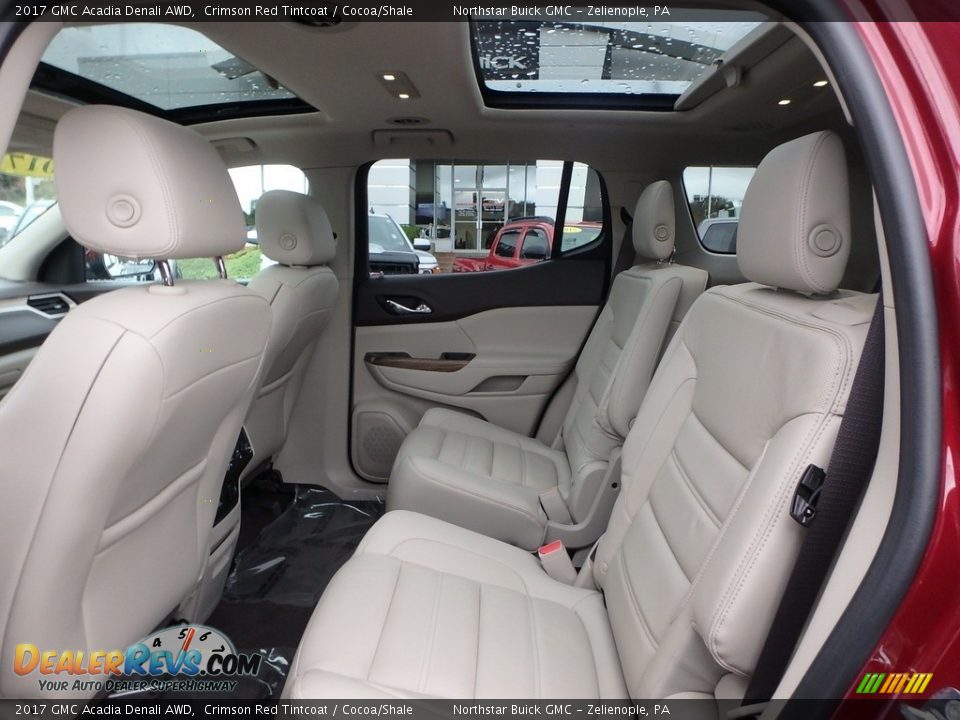 2017 GMC Acadia Denali AWD Crimson Red Tintcoat / Cocoa/Shale Photo #19
