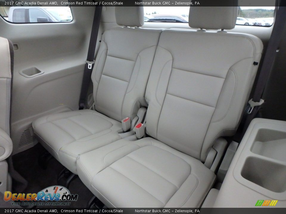 2017 GMC Acadia Denali AWD Crimson Red Tintcoat / Cocoa/Shale Photo #20