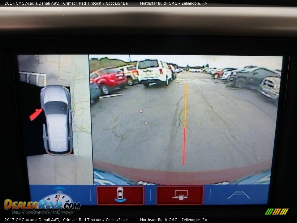 2017 GMC Acadia Denali AWD Crimson Red Tintcoat / Cocoa/Shale Photo #29