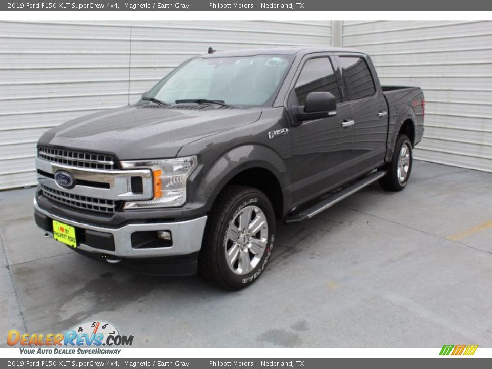 2019 Ford F150 XLT SuperCrew 4x4 Magnetic / Earth Gray Photo #4
