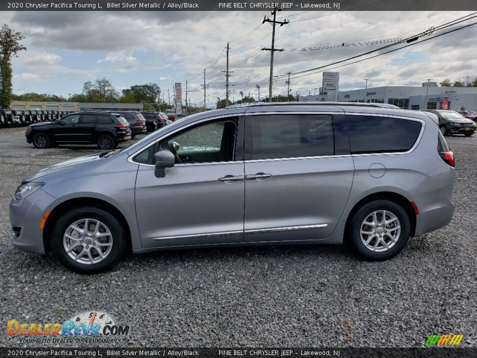 2020 Chrysler Pacifica Touring L Billet Silver Metallic / Alloy/Black Photo #3