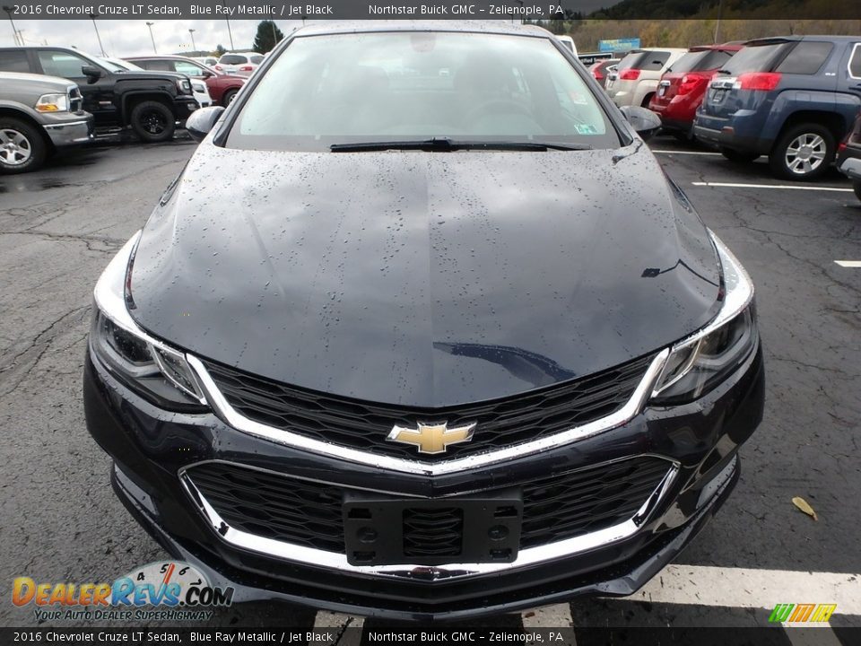 2016 Chevrolet Cruze LT Sedan Blue Ray Metallic / Jet Black Photo #3