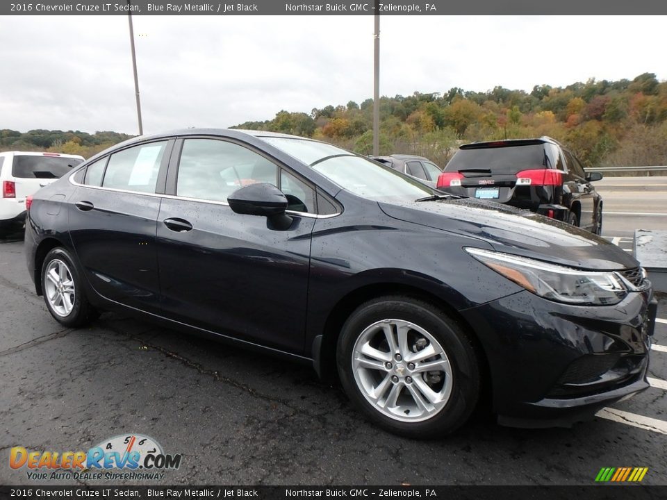 2016 Chevrolet Cruze LT Sedan Blue Ray Metallic / Jet Black Photo #4