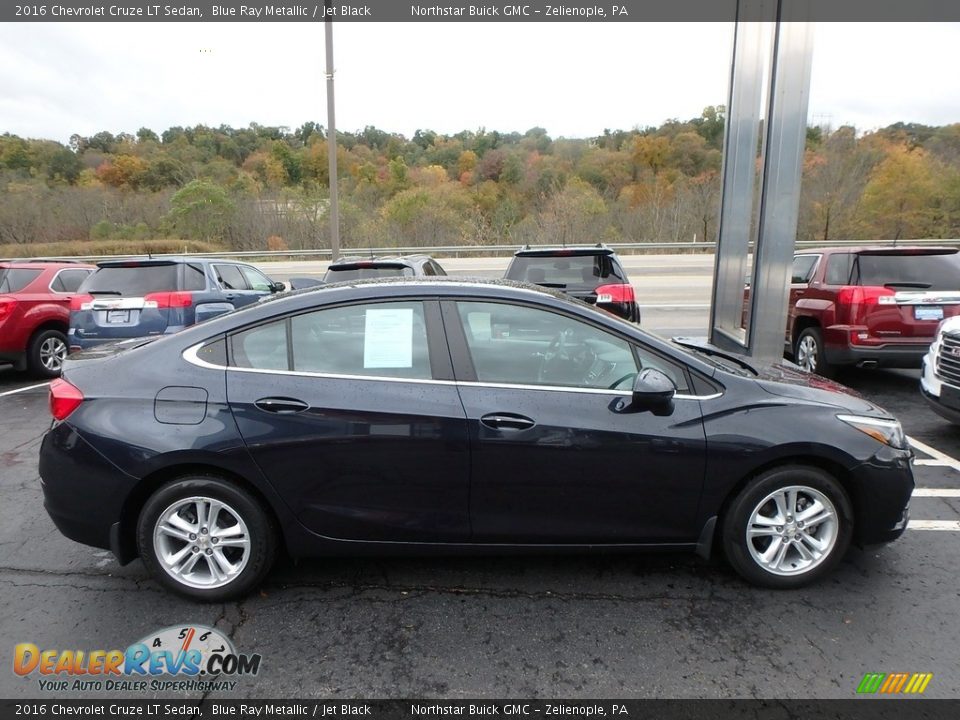 2016 Chevrolet Cruze LT Sedan Blue Ray Metallic / Jet Black Photo #5