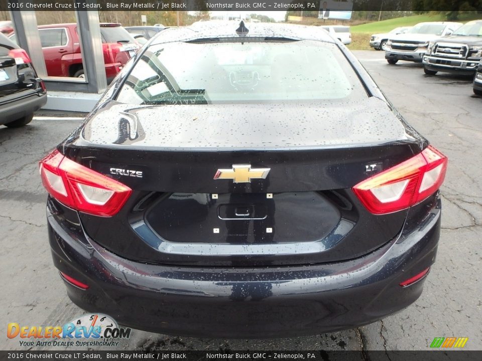 2016 Chevrolet Cruze LT Sedan Blue Ray Metallic / Jet Black Photo #11