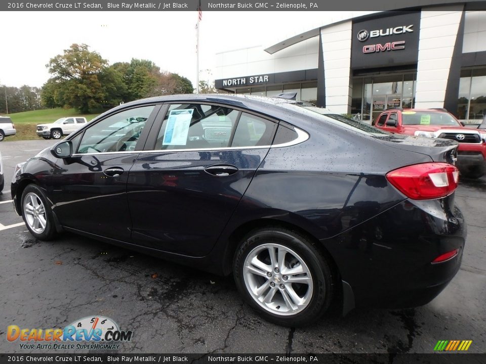 2016 Chevrolet Cruze LT Sedan Blue Ray Metallic / Jet Black Photo #12