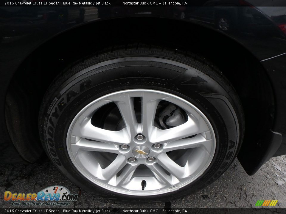 2016 Chevrolet Cruze LT Sedan Blue Ray Metallic / Jet Black Photo #14