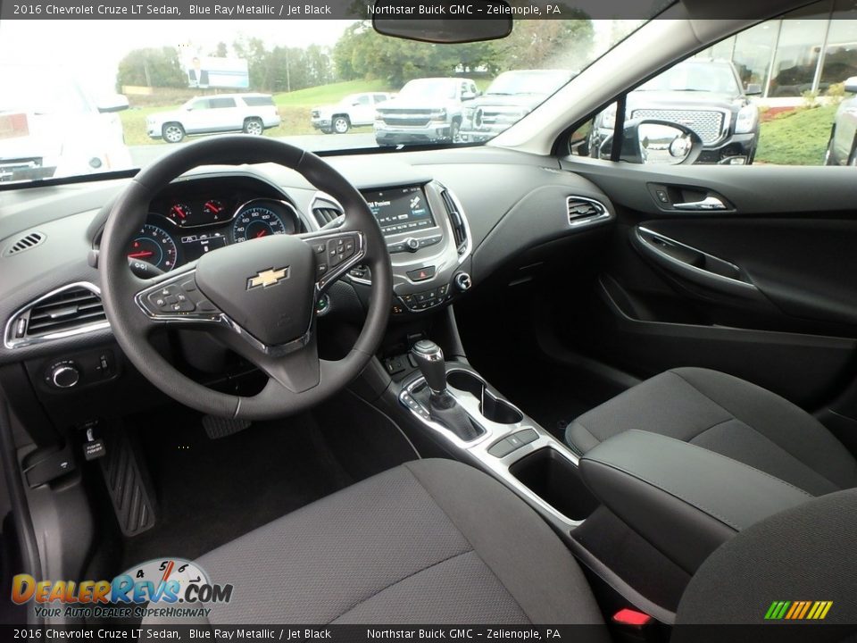 2016 Chevrolet Cruze LT Sedan Blue Ray Metallic / Jet Black Photo #19