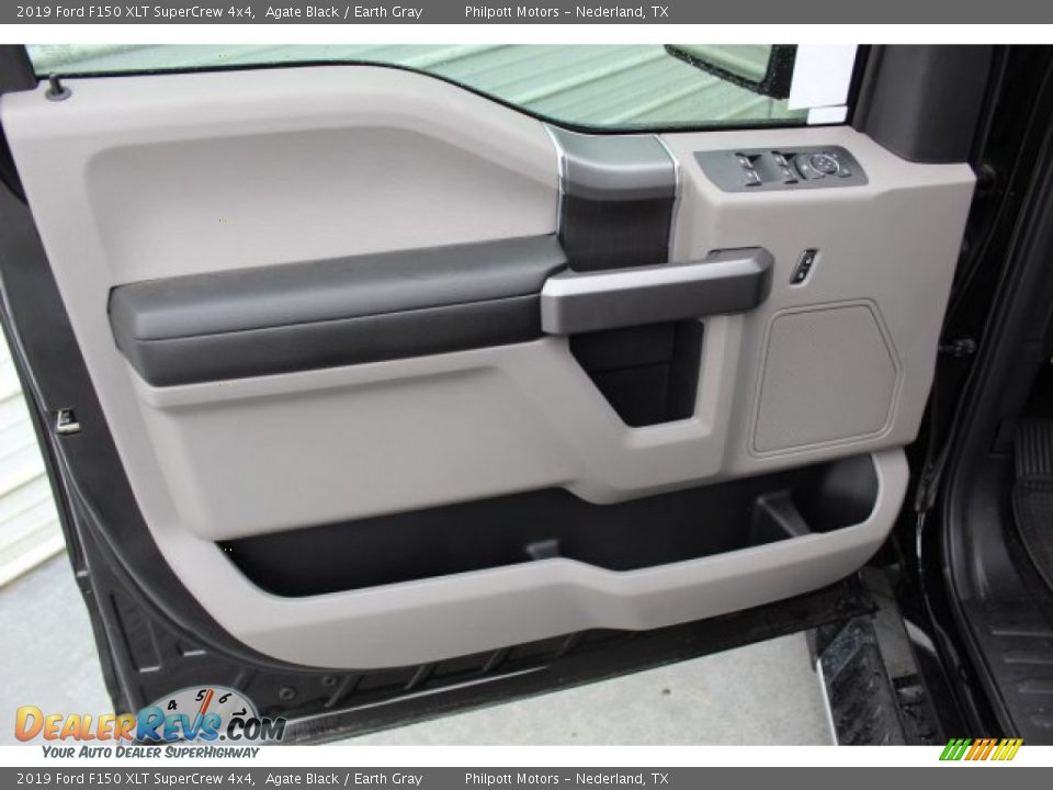 2019 Ford F150 XLT SuperCrew 4x4 Agate Black / Earth Gray Photo #9