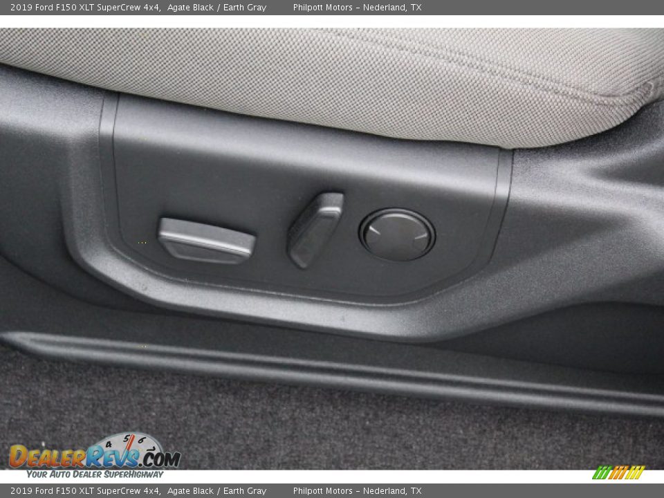 2019 Ford F150 XLT SuperCrew 4x4 Agate Black / Earth Gray Photo #11