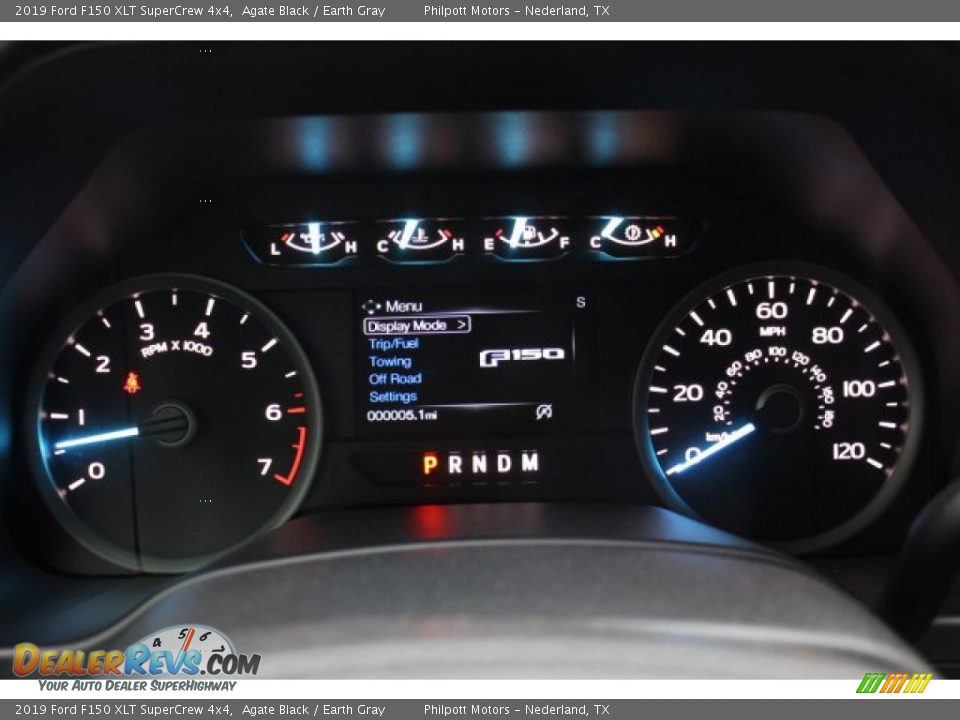 2019 Ford F150 XLT SuperCrew 4x4 Agate Black / Earth Gray Photo #14
