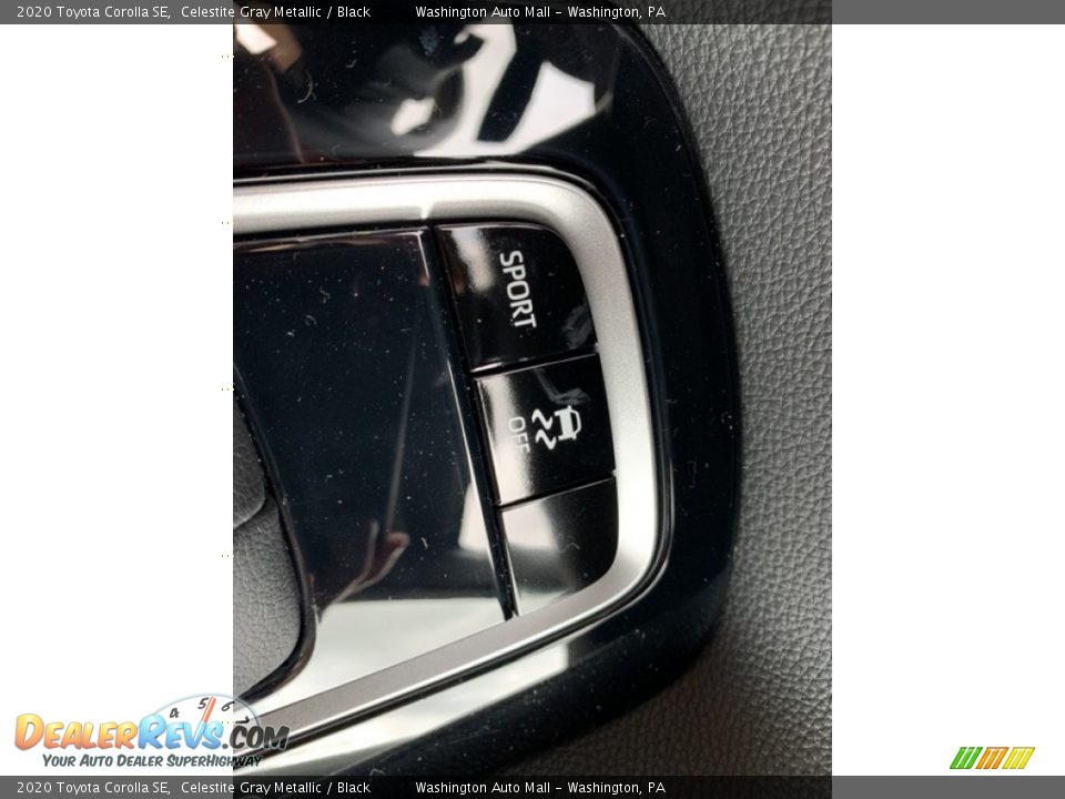2020 Toyota Corolla SE Celestite Gray Metallic / Black Photo #35