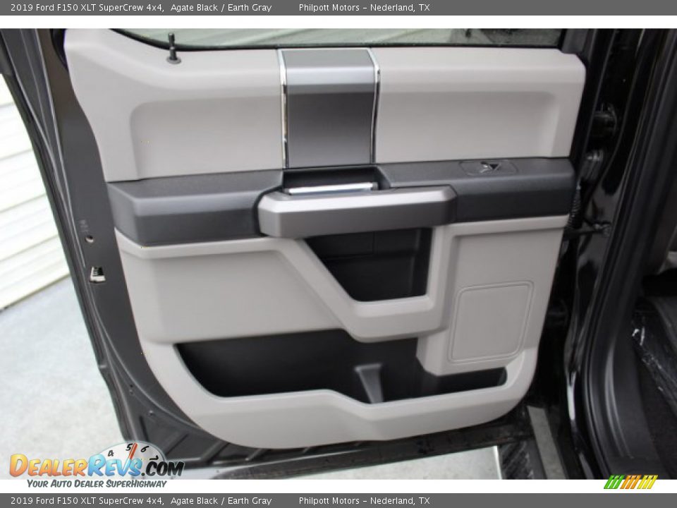 2019 Ford F150 XLT SuperCrew 4x4 Agate Black / Earth Gray Photo #19