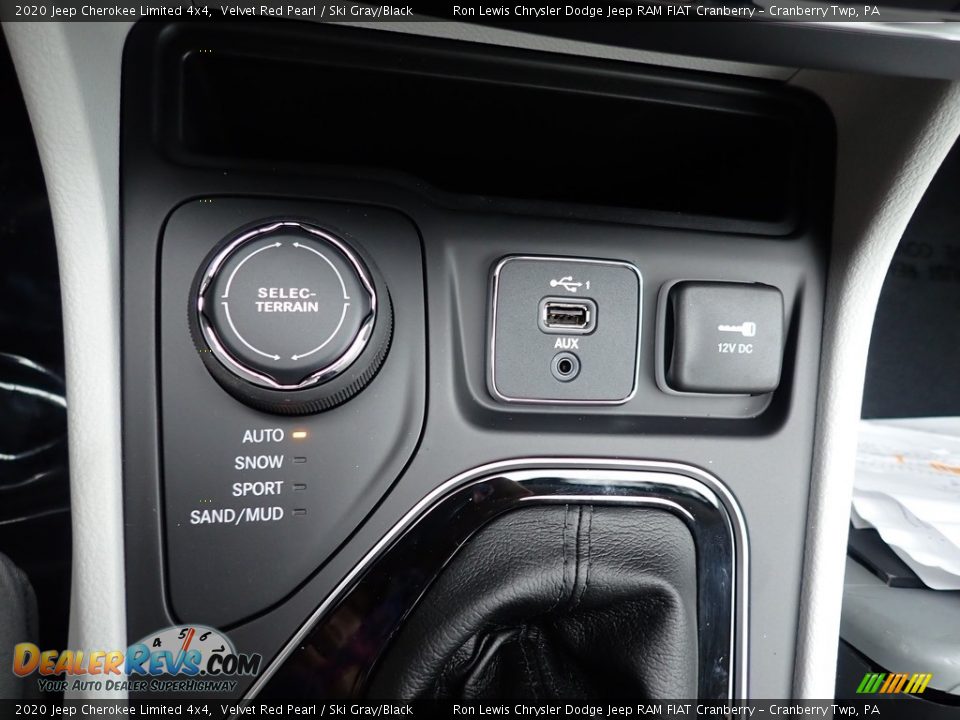 2020 Jeep Cherokee Limited 4x4 Velvet Red Pearl / Ski Gray/Black Photo #20