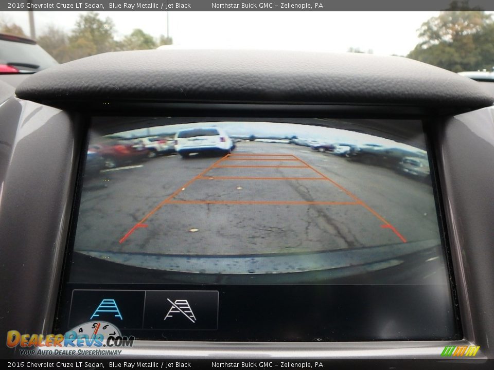 2016 Chevrolet Cruze LT Sedan Blue Ray Metallic / Jet Black Photo #27