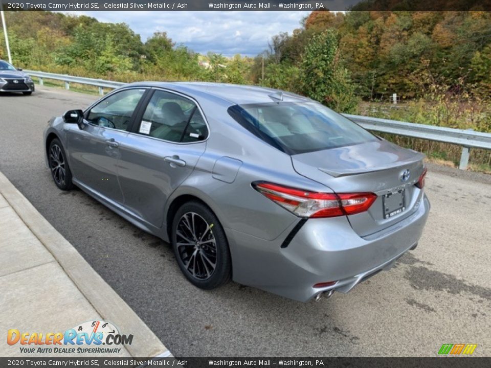 2020 Toyota Camry Hybrid SE Celestial Silver Metallic / Ash Photo #2