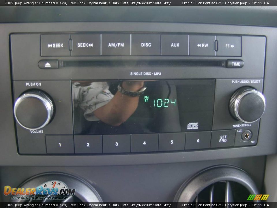 2009 Jeep Wrangler Unlimited X 4x4 Red Rock Crystal Pearl / Dark Slate Gray/Medium Slate Gray Photo #28
