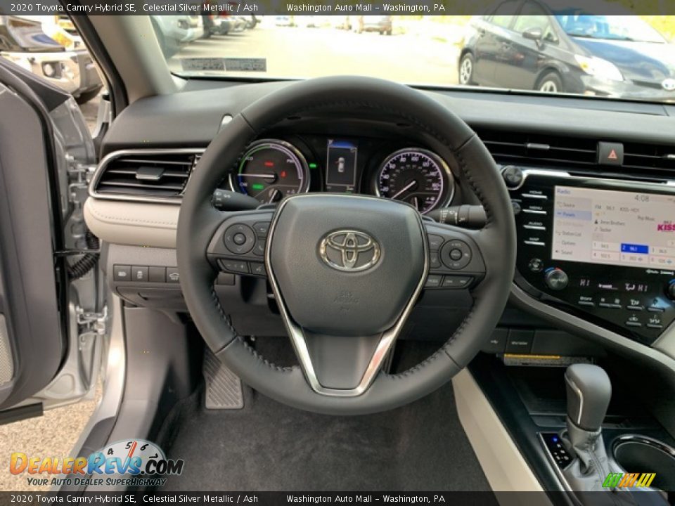 2020 Toyota Camry Hybrid SE Steering Wheel Photo #10