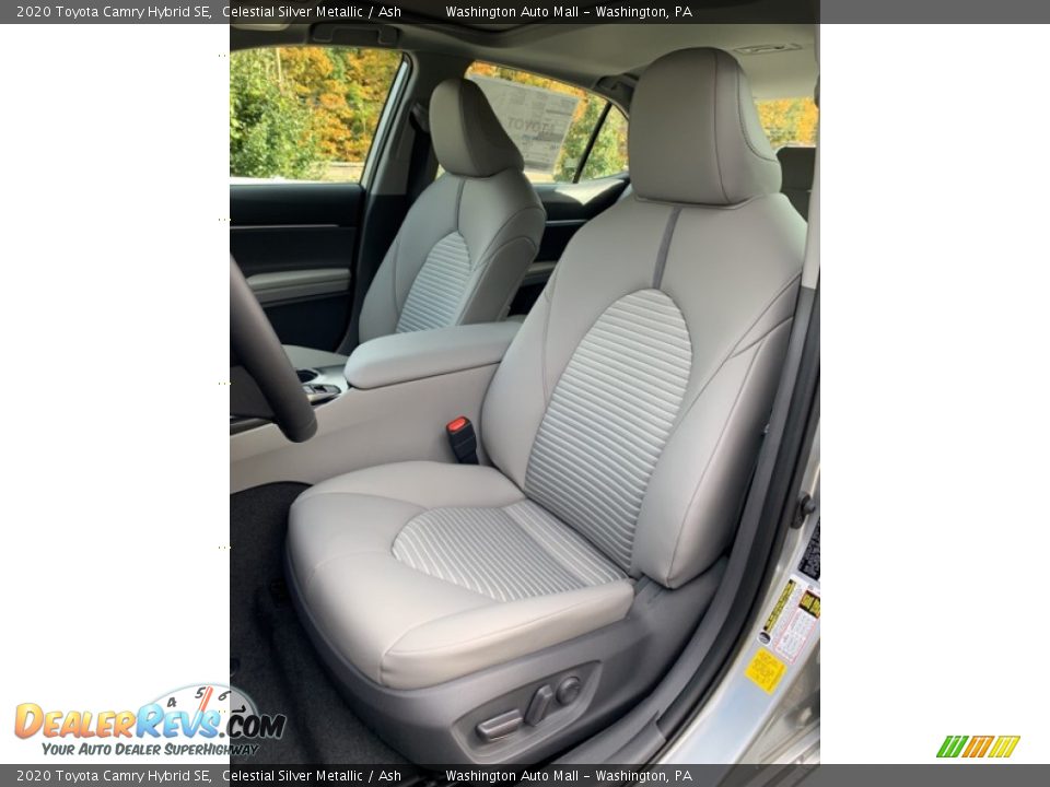 Front Seat of 2020 Toyota Camry Hybrid SE Photo #11