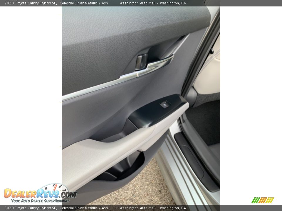 2020 Toyota Camry Hybrid SE Celestial Silver Metallic / Ash Photo #15