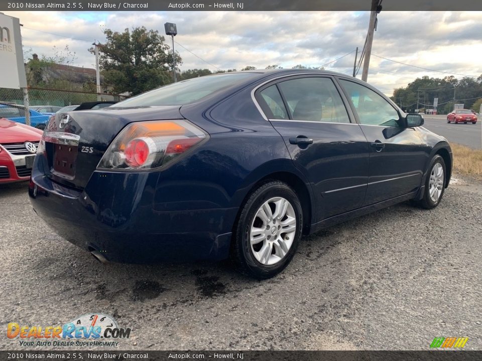 2010 Nissan Altima 2.5 S Navy Blue / Charcoal Photo #3