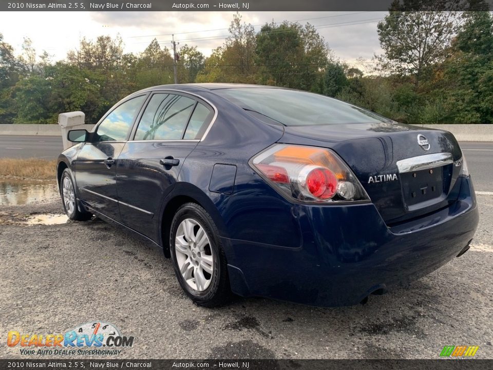 2010 Nissan Altima 2.5 S Navy Blue / Charcoal Photo #4