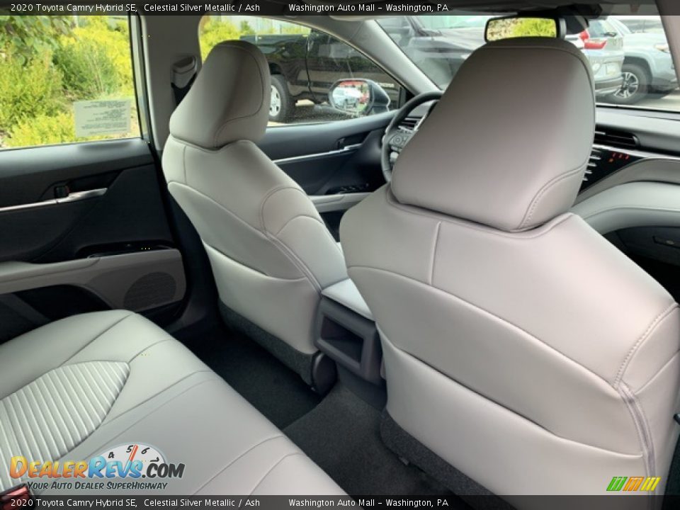 2020 Toyota Camry Hybrid SE Celestial Silver Metallic / Ash Photo #25