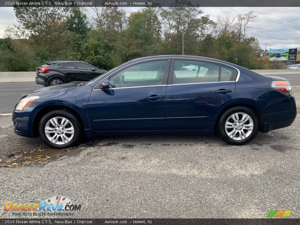 2010 Nissan Altima 2.5 S Navy Blue / Charcoal Photo #5