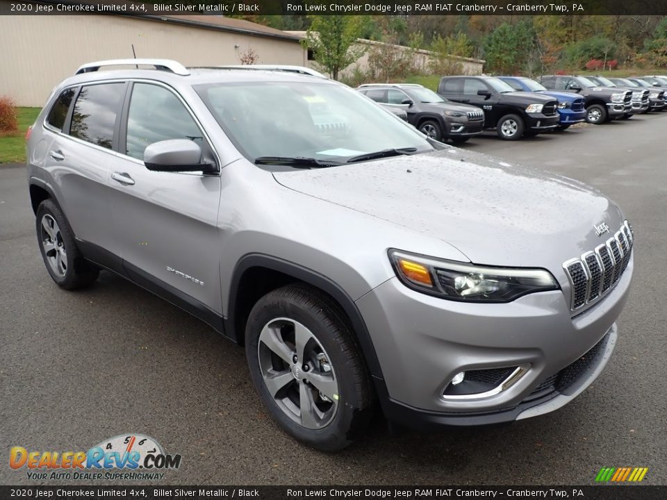 Billet Silver Metallic 2020 Jeep Cherokee Limited 4x4 Photo #7