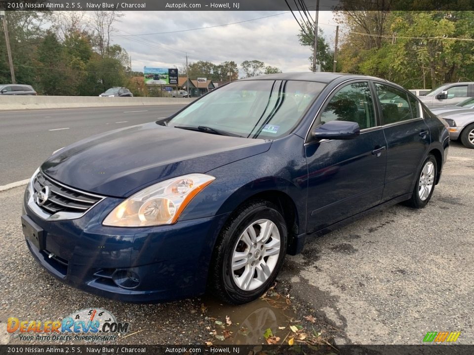 2010 Nissan Altima 2.5 S Navy Blue / Charcoal Photo #7