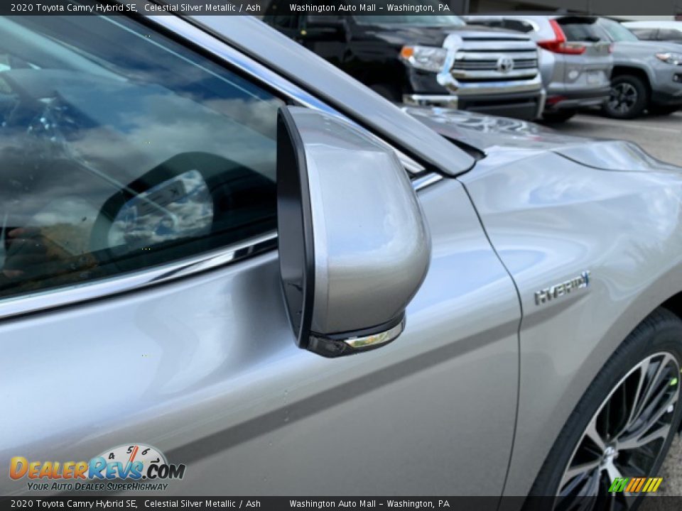 2020 Toyota Camry Hybrid SE Celestial Silver Metallic / Ash Photo #30