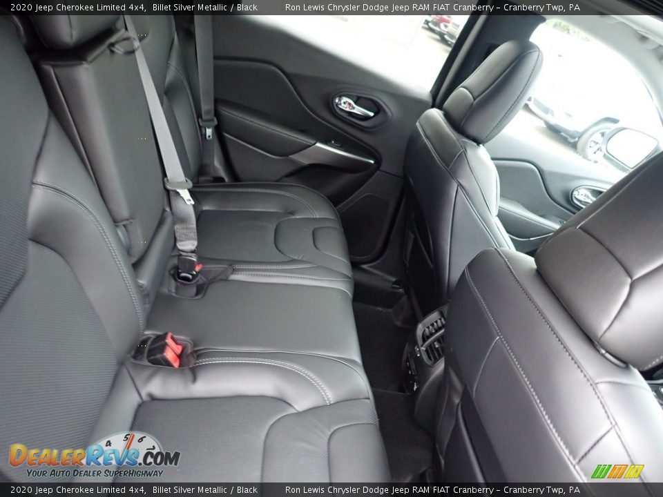 2020 Jeep Cherokee Limited 4x4 Billet Silver Metallic / Black Photo #12