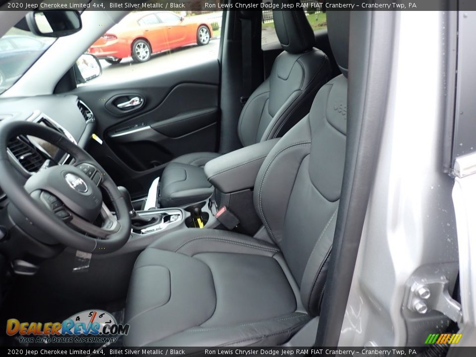 2020 Jeep Cherokee Limited 4x4 Billet Silver Metallic / Black Photo #15