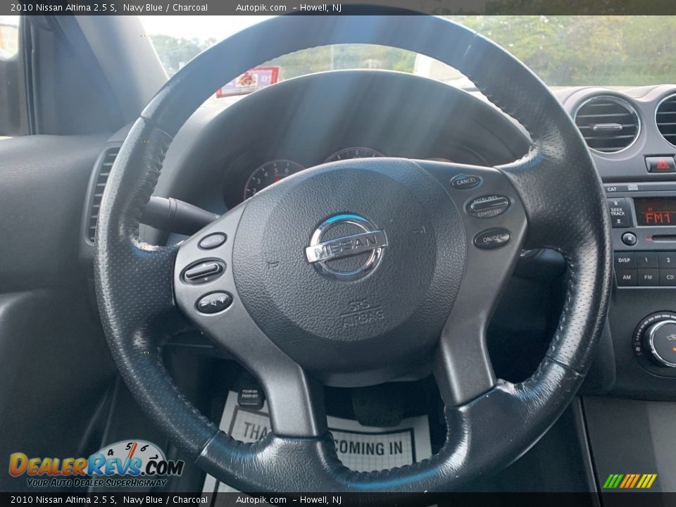 2010 Nissan Altima 2.5 S Navy Blue / Charcoal Photo #17