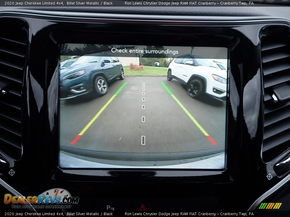 2020 Jeep Cherokee Limited 4x4 Billet Silver Metallic / Black Photo #18