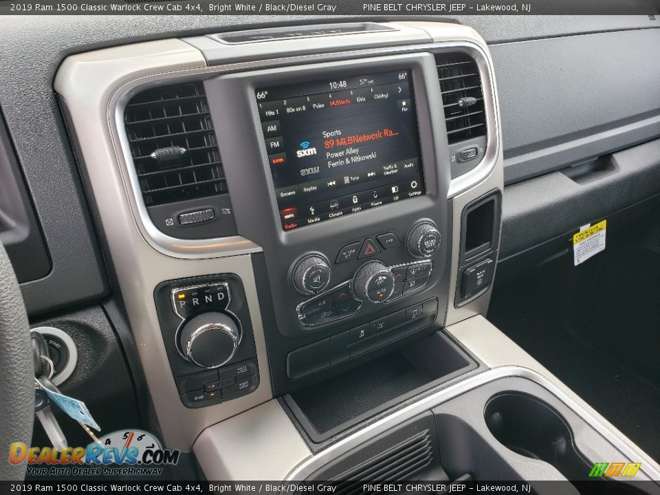 2019 Ram 1500 Classic Warlock Crew Cab 4x4 Bright White / Black/Diesel Gray Photo #10