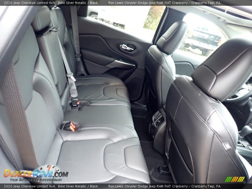 Rear Seat of 2020 Jeep Cherokee Limited 4x4 Photo #11