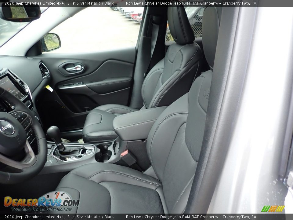 Front Seat of 2020 Jeep Cherokee Limited 4x4 Photo #12