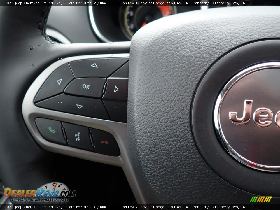 2020 Jeep Cherokee Limited 4x4 Steering Wheel Photo #19