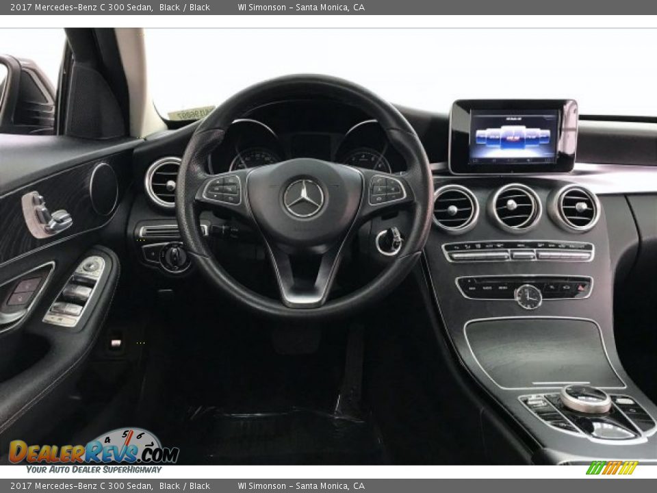 2017 Mercedes-Benz C 300 Sedan Black / Black Photo #4