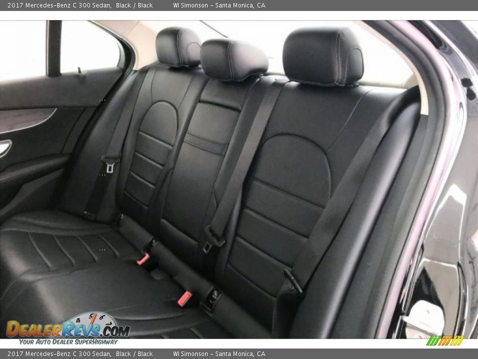 2017 Mercedes-Benz C 300 Sedan Black / Black Photo #12