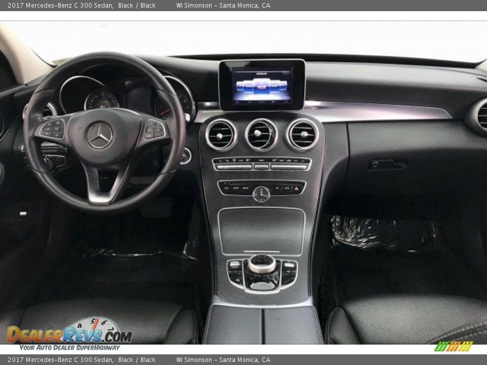 2017 Mercedes-Benz C 300 Sedan Black / Black Photo #13
