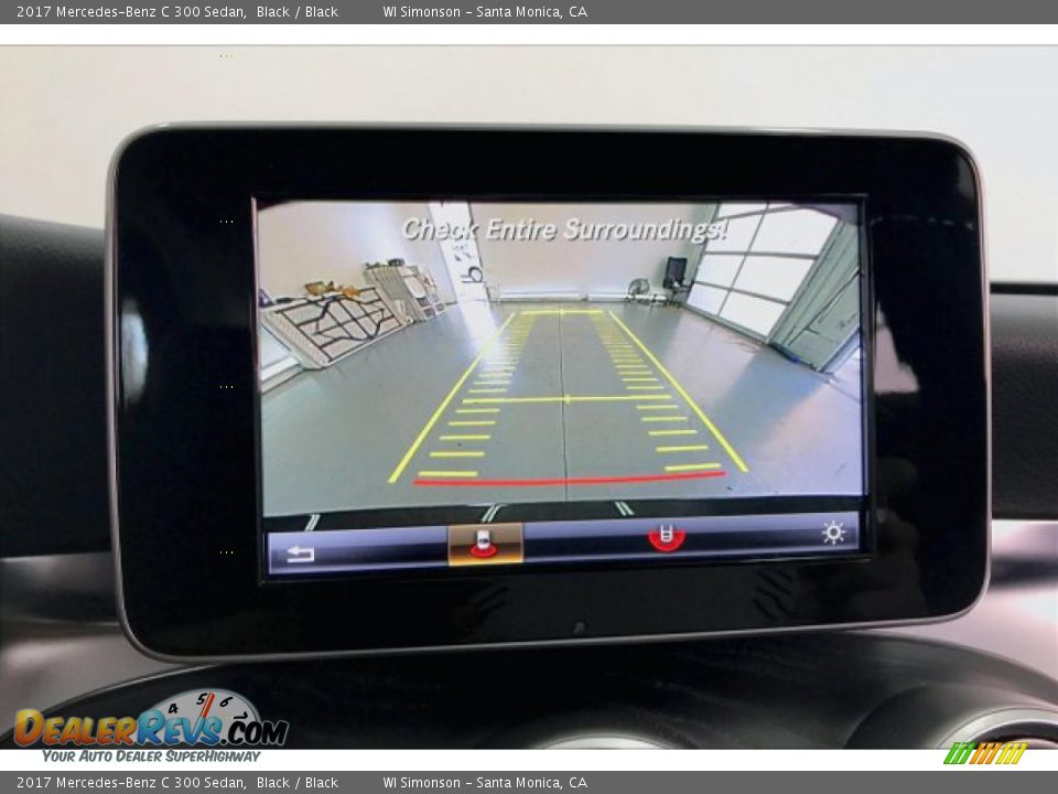2017 Mercedes-Benz C 300 Sedan Black / Black Photo #16