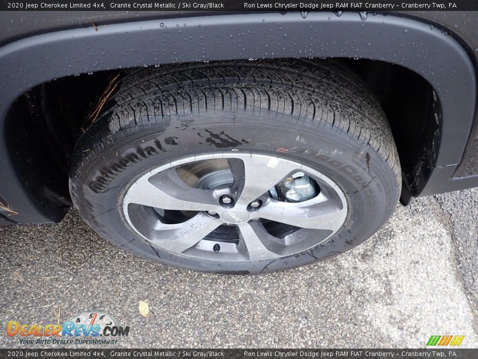 2020 Jeep Cherokee Limited 4x4 Granite Crystal Metallic / Ski Gray/Black Photo #9