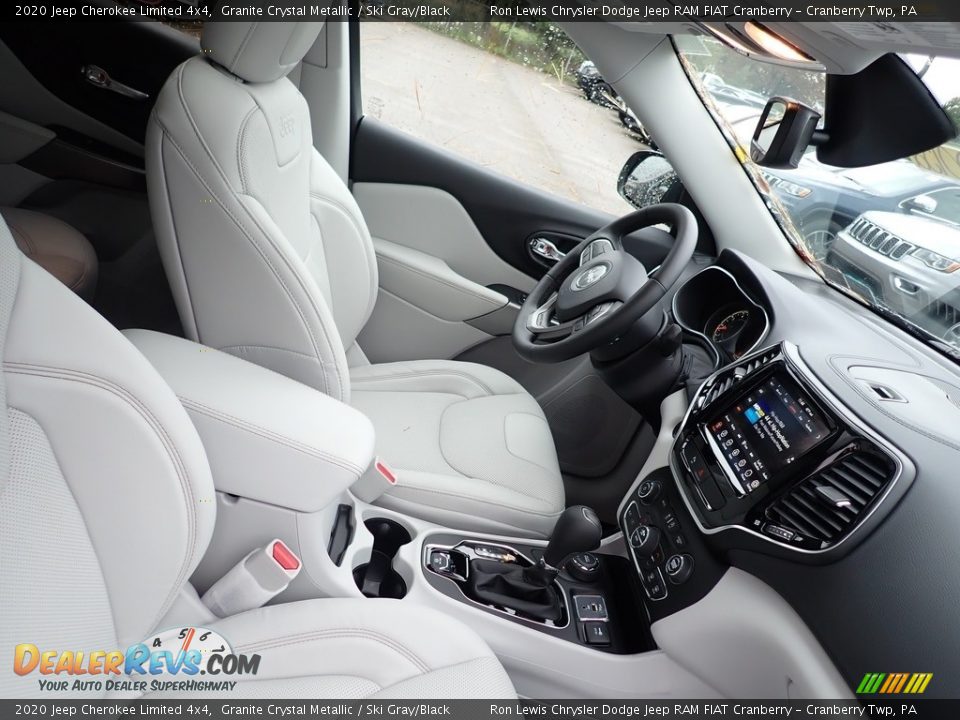 2020 Jeep Cherokee Limited 4x4 Granite Crystal Metallic / Ski Gray/Black Photo #10